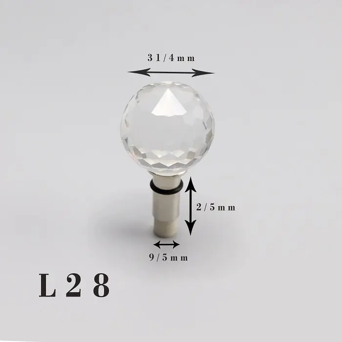 لامپ کریستال سواروسکی – افکت گنبدی L28