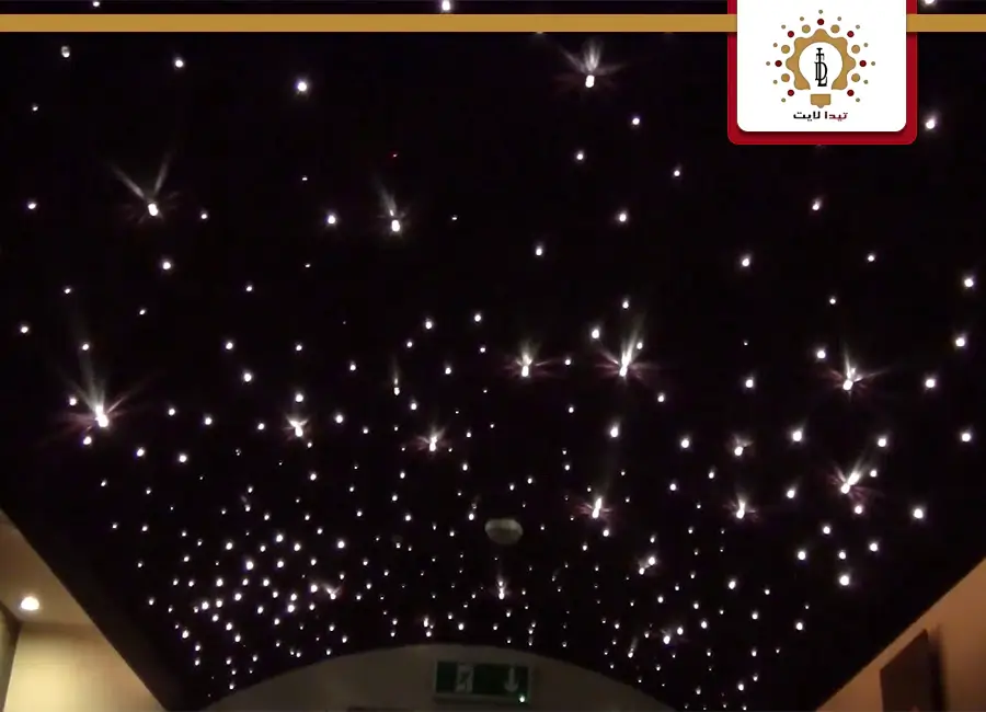 نصب فیبر نوری سقف کاذب