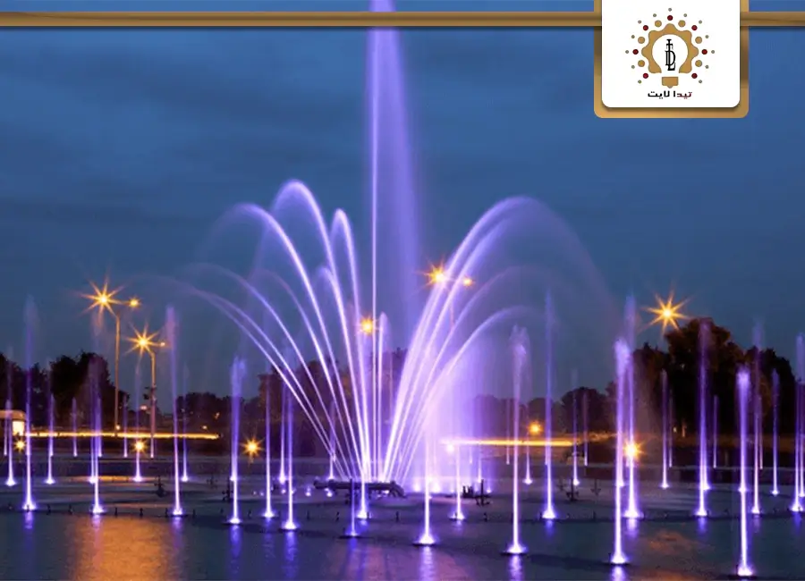 تکنیک های نورپردازی آبنما