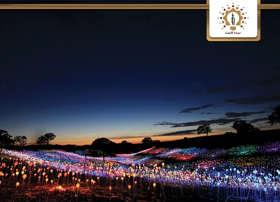  فیبر نوری تزئینی در دکوراسیون داخلی و شهری